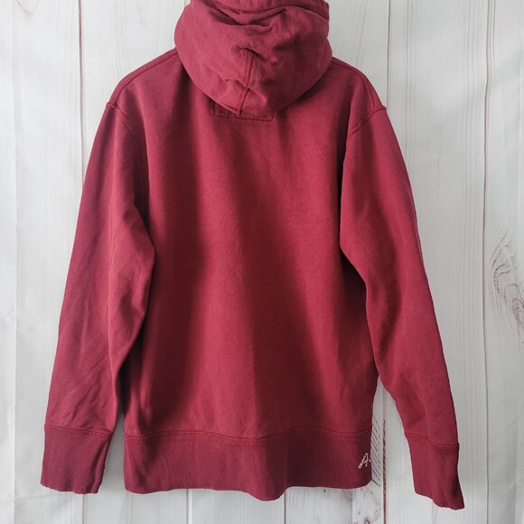 Y2K American Eagle ¼ Zip Hooded Embroidered Sweatshirt, Men’s XL Hoodie, EUC - Picture 5 of 9